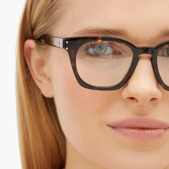 SALE! NEW GUCCI LOGO GG0572O 007 Havana Square Unisex Eyeglasses